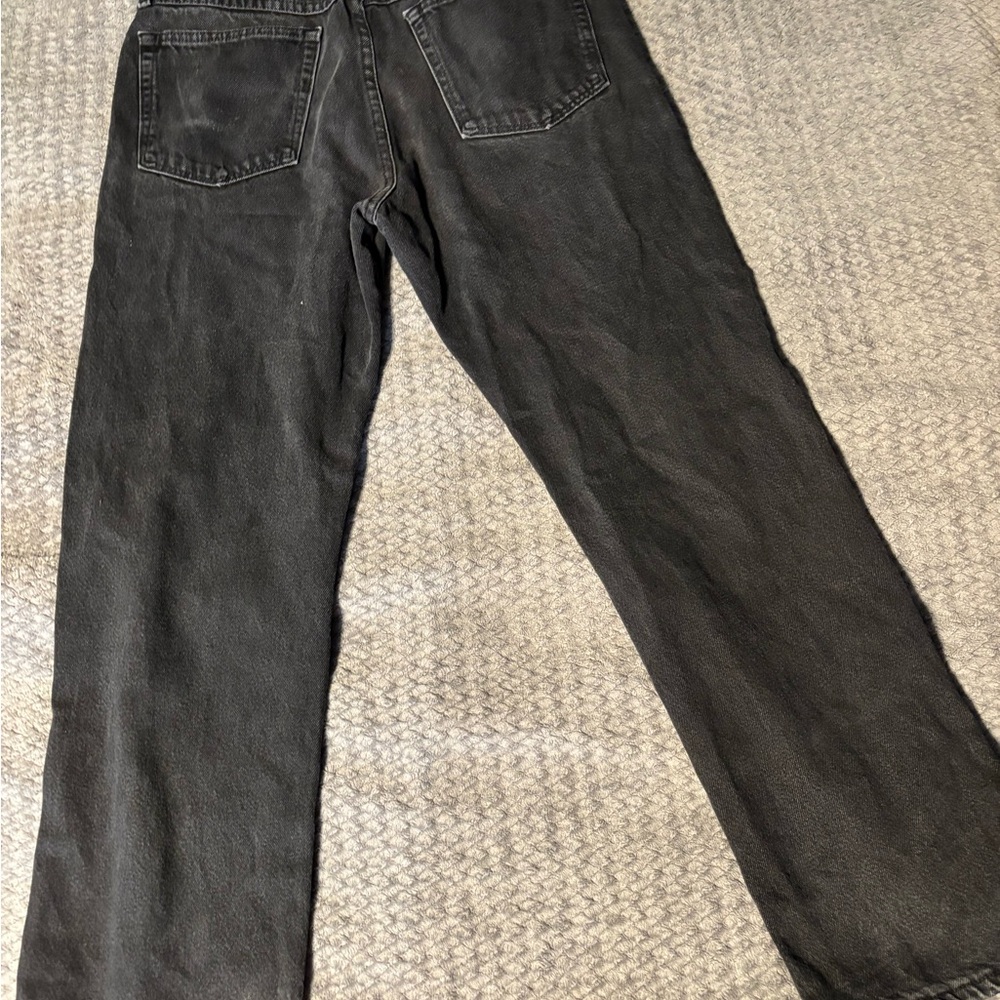 Rustler Men's Dark Gray Straight Jeans